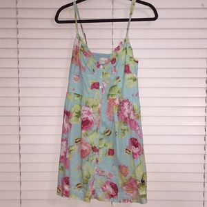 Floral print dress